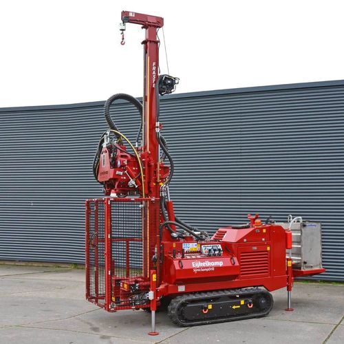 Perfuratriz direcional horizontal - SmallRotoSonic crawler - Royal Eijkelkamp - de exploração / multifuncional / móvel