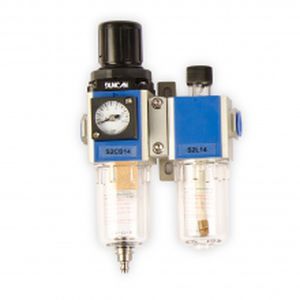 Filtro regulador G1 - Maxflow - Duncan Engineering Limited - para ar / para uso industrial / em alumínio fundido