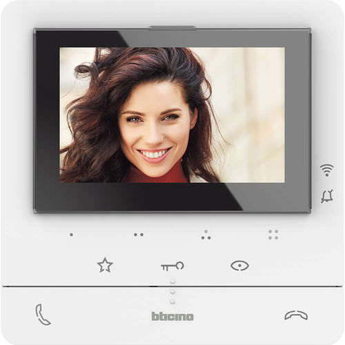Interfone de áudio - Classe 100 - BTICINO - de vídeo / para controle de acesso / para montagem nivelada com superfície