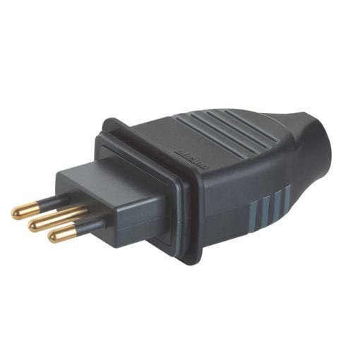 Plugue móvel - S2027GE - BTICINO - IK 07 / IP44 / 2 polos