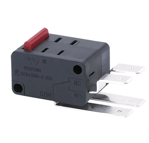Microinterruptor de alavanca - HK-14-1X-16AP-896 - Yueqing Tongda Wire Electric Factory - 2 polos / à prova de poeira / IP40