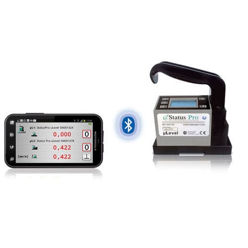 Instrumento de medição de nível - Lasertex sp. z o.o. - digital / móvel