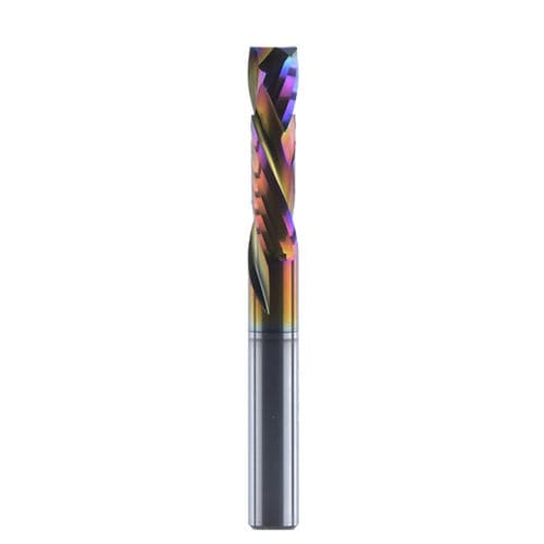 Fresa de 2 cortes - TurboCut PRO - Cnc3d - de topo / inteiriça / em carboneto de tungsténio
