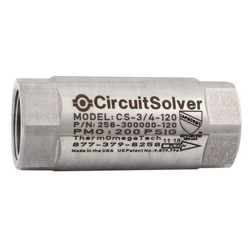 Válvula de alívio para água - CircuitSolver® - Thermomegatech - para dutos / em aço inoxidável / automática