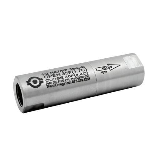 Válvula de controle de vazão - HAT/FP - Thermomegatech - para água / para tubos / em aço inoxidável