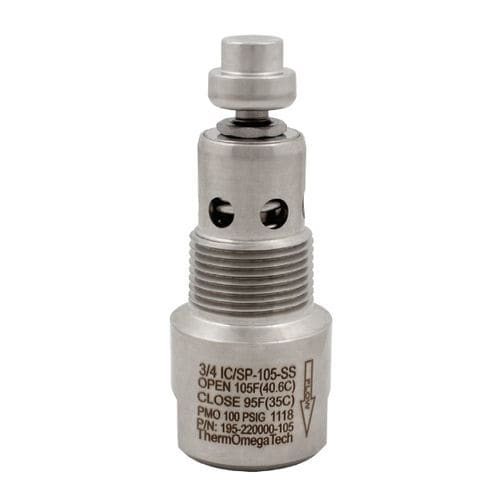 Válvula de cartucho - IC/SP - Thermomegatech - de drenagem / de tubagem / em latão