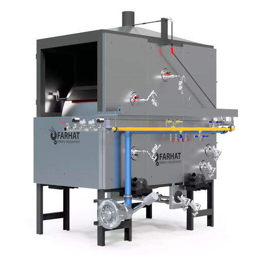 Forno para padaria rotativo - Farhat Bakery Equipment - para pão folha Tannour / a gás