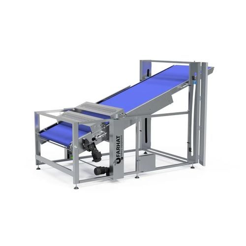 Transportador de esteira - Farhat Bakery Equipment - inclinado / de transporte / de altura regulável