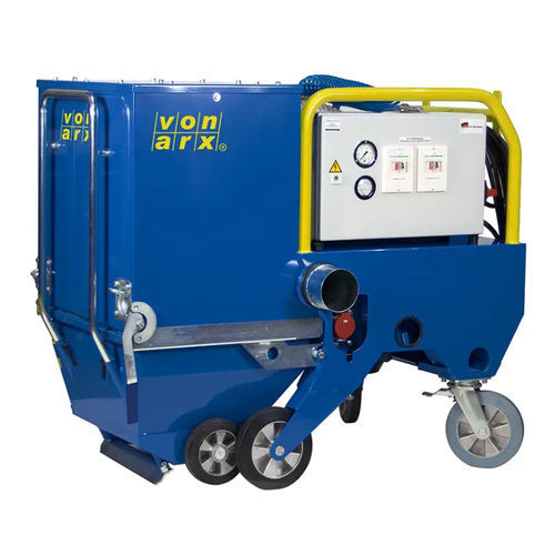 Coletor de pó com filtro - DC3324 - Von Arx AG - compacto / de alto rendimento / automático