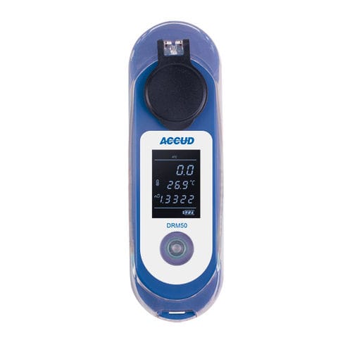 Refratômetro digital - DRM50 - Accud Co. Ltd - portátil / com controle de temperatura / de salinidade