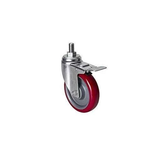 Rodízio giratório - SHIJIAZHUANG RUISUO SEAL SUPPLIES CO.,LTD - haste com rosca / elástico / em termoplástico