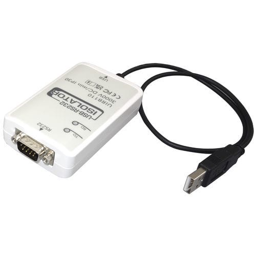 Conversor-isolador USB - UIRB110 - EmCom Technology Inc. - RS-232 / alta velocidade / galvânico