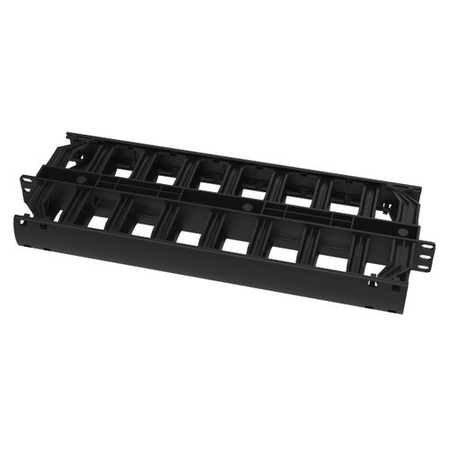Organizador de cabos horizontal - PCMDD1B - EmCom Technology Inc.