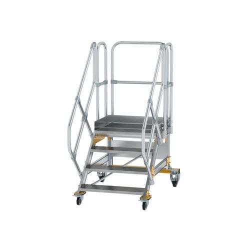 Escada fixa para ambiente externo - 6007 series - Munk Günzburger Steigtechnik - de alumínio / em aço inoxidável / móvel