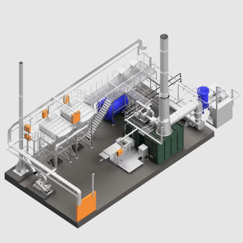 Incinerador com grelha removível - MacroBurn V500  - Macrotec Engineering - contínuo / com controle de emissões