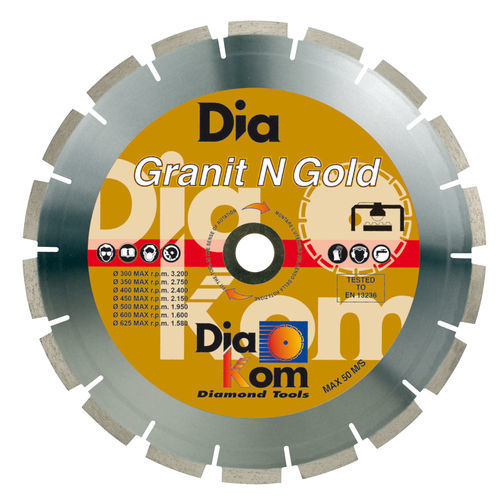 Disco de corte para metais - 421EM series - DIAKOM - para concreto / diamantado / para materiais abrasivos