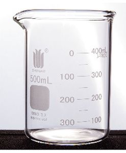 Copo béquer graduado - B220500  - Synthware glass - em vidro