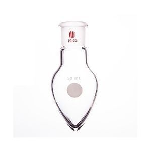 Frasco em forma de pera - F321005  - Synthware glass - em vidro / para laboratório