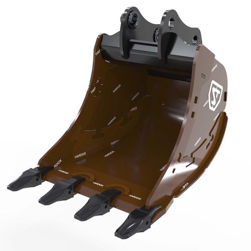 Caçamba de dentes para uso geral - Stec DB HD - Stec Estonia OÜ - para escavadeira hidráulica / para retroescavadeira / 4 dentes