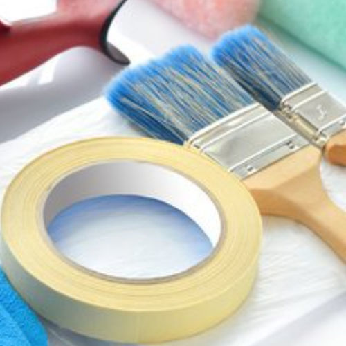 Fita de mascaramento para ambiente interno - Symbio, Inc - para trabalho de precisão / para altas temperaturas / resistente a altas temperaturas