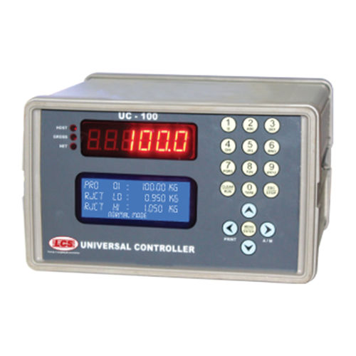Controlador de pesagem digital - UC-100LS - LCS Controls Private Limited - ModBUS RTU / para ambientes agressivos / para montagem em painel