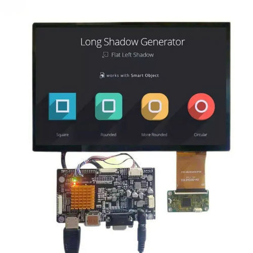Módulo de visualização TFT LCD - HG101WX019T01  - Shenzhen Hongguang Display Co., Ltd - IPS / com tela sensível ao toque capacitiva / 1280 x 800