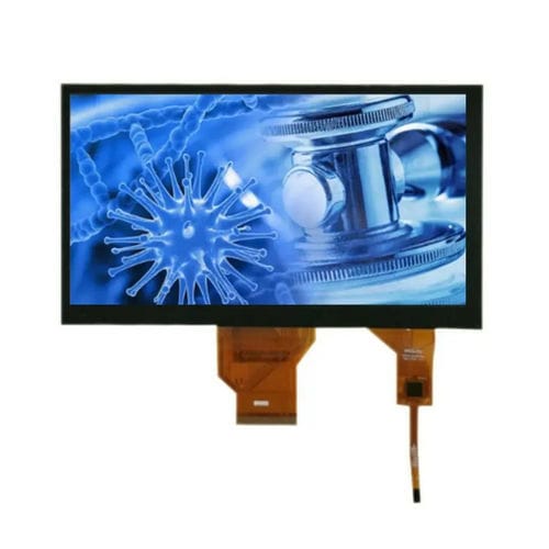 Módulo de visualização TFT LCD - HG070WV035T01 - Shenzhen Hongguang Display Co., Ltd - TN / com tela sensível ao toque capacitiva / 800 x 480