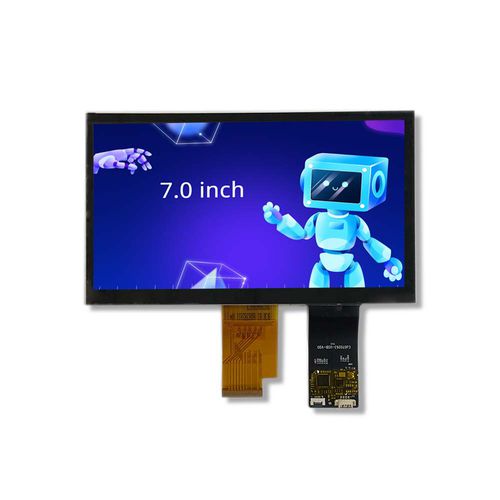 Módulo de visualização TFT LCD - HG070WS049T01 - Shenzhen Hongguang Display Co., Ltd - IPS / com tela sensível ao toque capacitiva / 1024 x 600