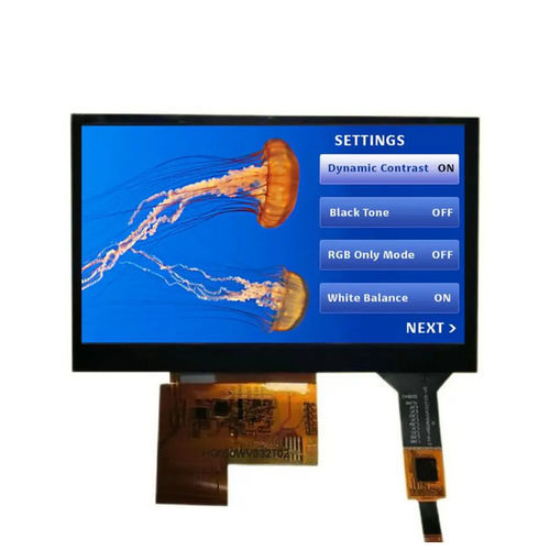 Módulo de visualização TFT LCD - HG50WV032T01 - Shenzhen Hongguang Display Co., Ltd - TN / com tela sensível ao toque capacitiva / 800 x 480