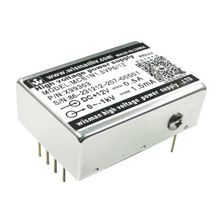 Fonte de alimentação elétrica para circuitos impressos - MCB  - Wisman High Voltage Power Supply - CC/CC / com saída simples / monofásica