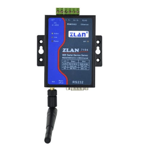 Servidor de periférico serial - ZLAN7104 - Shanghai ZLAN Information Technology Co.,Ltd - Ethernet / industrial / embutido