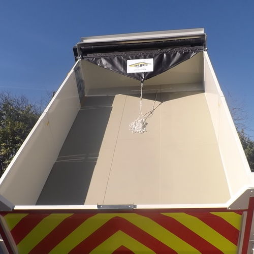 Sistema de enlonamento automático elétrico - 2000SR - Shur-Co UK Ltd - para caminhão basculante / em aço