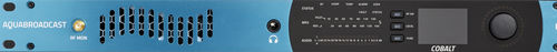 Transmissor de rádio FM - Cobalt C-100 - Aqua Broadcast Limited - Ethernet / GPS / USB