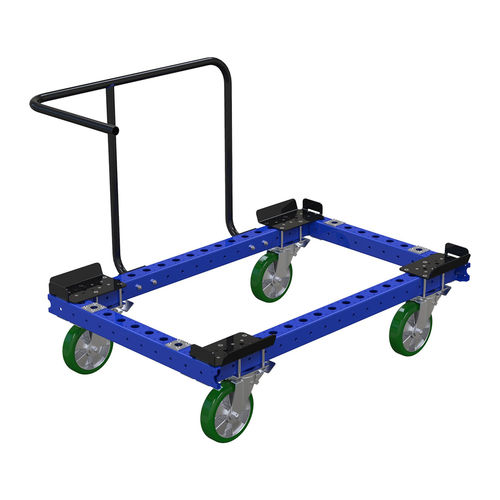 Carrinho de transporte - FQ-0101 - OPEX FACTORY - em aço / porta-paletes / para cargas pesadas