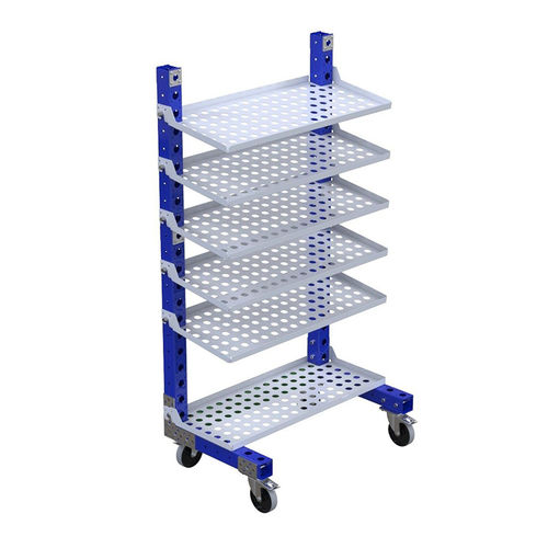 Sistema de armazenamento para armazém - FQ-0306 - OPEX FACTORY - de transporte / móvel / regulável
