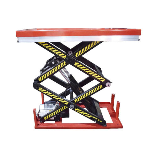 Mesa elevatória de dupla tesoura - SS_ETW2000 - SANTSAI MACHIENRY - elétrica / estacionária / para cargas pesadas