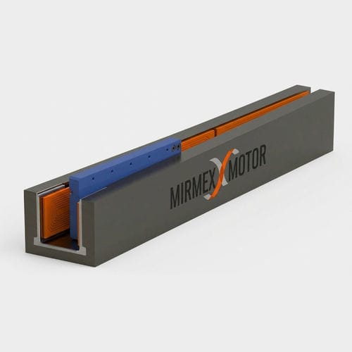 Motor linear sem ferro - MIRMEX MOTOR