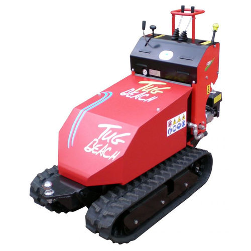 Trator com motor de combustão interna - T series - PMP di Olgiati Giuseppe - de esteiras / para operador a pé / rebocador