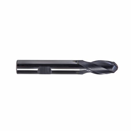 Fresa de ponta redonda - W1330 series - DueCi SRL - em carboneto sólido / de cópia / de acabamento