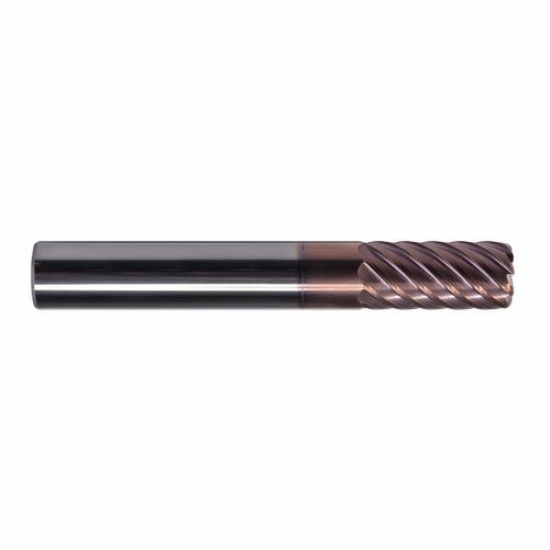 Fresa com raio - H7S series - DueCi SRL - toroidal / em carboneto sólido / de cantos
