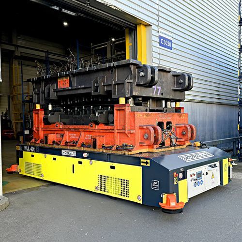 AGV para cargas pesadas - HEAVY DUTY AGV - MORELLO USA - elétrico / com guiamento por laser / bidirecional