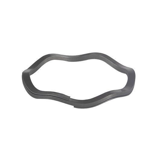 Mola de compressão - Zhejiang Lisheng Spring Co., Ltd. - ondulada / de arame chato / em aço inoxidável