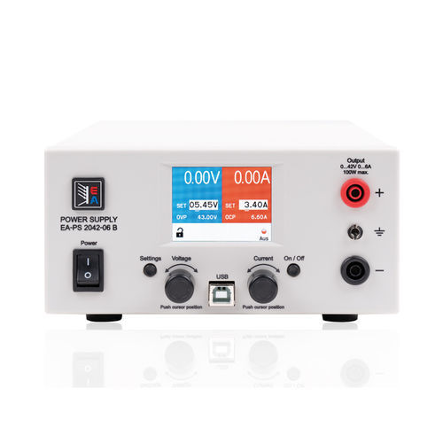 Fonte de alimentação elétrica de bancada - EA-PS 2042-06B - TPS Elektronik GmbH - CA/CC / com saída simples / regulada