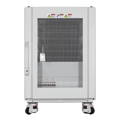 Painel elétrico com rodízios - RA1116 - TPS Elektronik GmbH - de piso / metálico / industrial