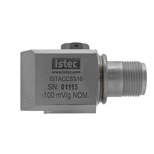Acelerômetro piezoelétrico - ISTACCSS10 - Istec - compacto / industrial / hermético