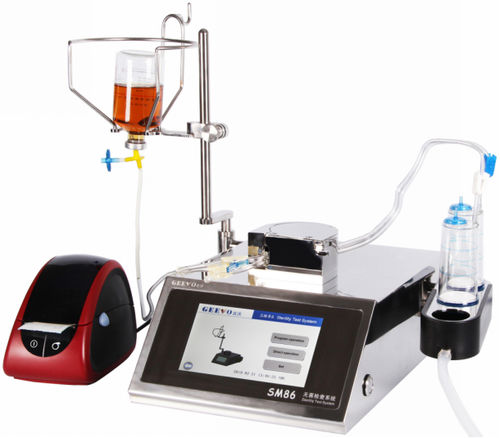 Aparelho de teste de esterilidade - SM86 - HANGZHOU GEEVO TECHNOLOGY CO., LTD. - manual / de materiais absorventes / para produtos em pó