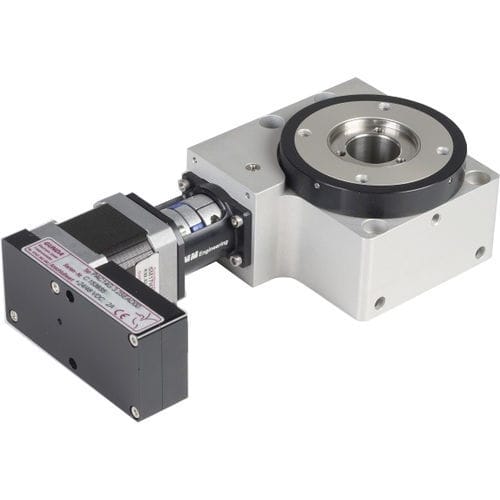 Mesa rotativa indexadora acionada por motor - Colibri MDT17 36012 - Gunda Automation GmbH - com fuso de rosca sem-fim / com transmissão por correia