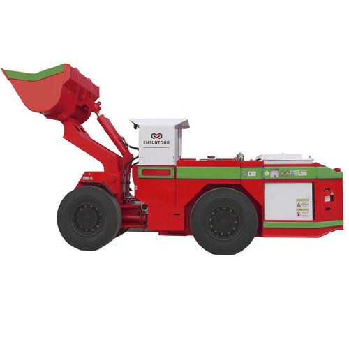Carregadeira LHD a bateria - SL02Battery - EMSUNTOUR - para trabalhos subterrâneos