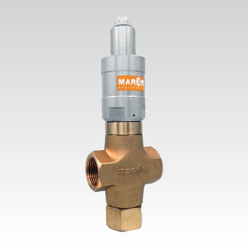 Válvula de pistão - Fast 3 - MAROS Engineering - com acionamento pneumático / shut-off / com desviador