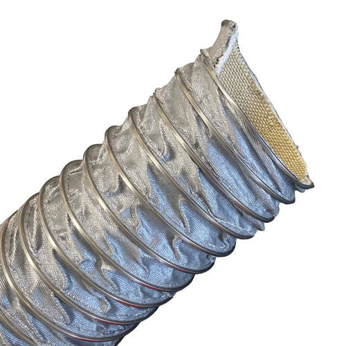Duto de ventilação flexível - PSHT-1100 - SEMA - em tecido antichama / resistente ao fogo